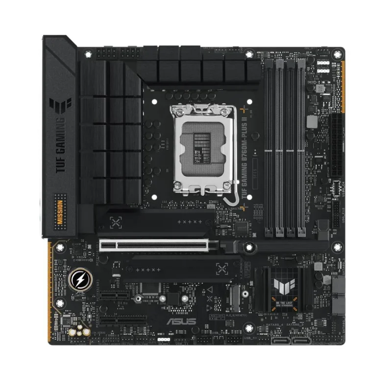 ASUS TUF Gaming B760M-PLUS II Mainboard LGA 1700 mATX DDR5 PCIe 5.0