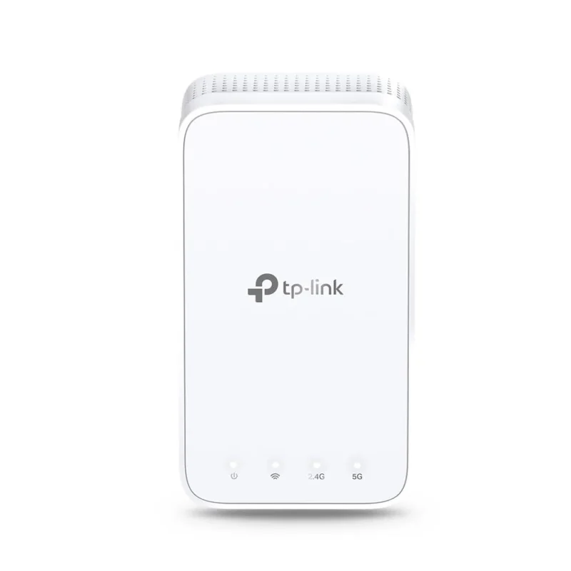 TP-Link RE230 WLAN Verstärker Repeater AC750 App Steuerung Signalstärkeanzeige kompatibel zu allen WLAN Router Weiß