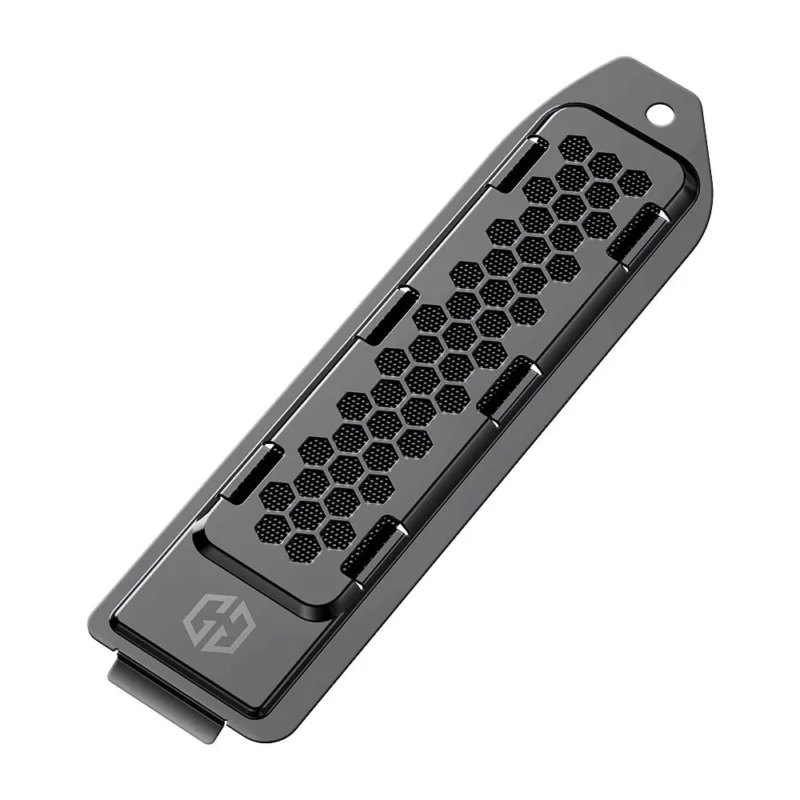 GRAUGEAR Wärmeableitungsabdeckung aus Metall für PS5 M.2 SSD Slot Schwarz