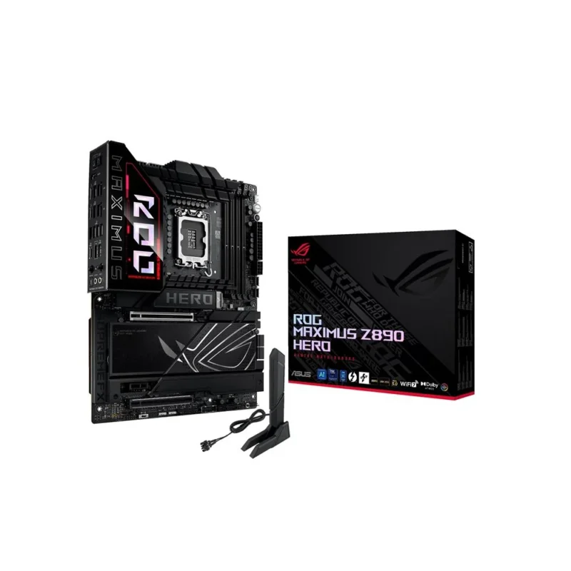 ASUS ROG MAXIMUS Z890 HERO Gaming Mainboard LGA 1851 ATX DDR5 WiFi 7 PCIe 5.0