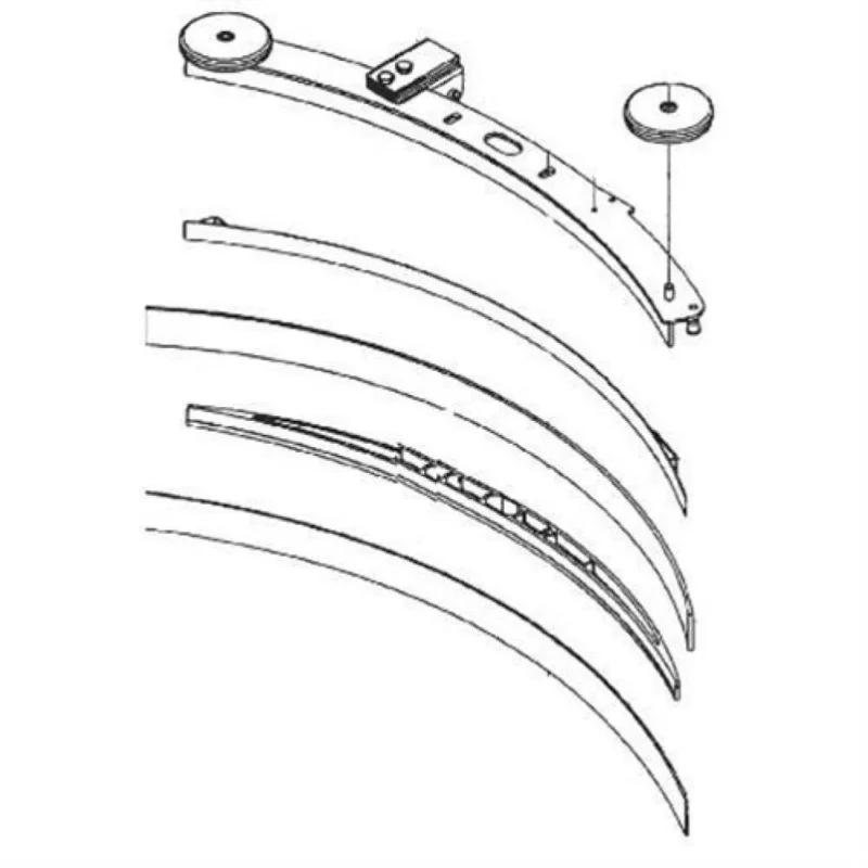 Nilfisk Original 30067A Sauglippe Standard außen