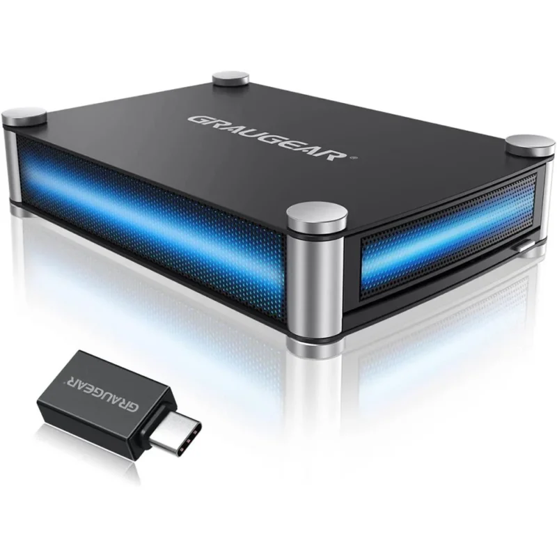 GRAUGEAR Externes Gehäuse für 5,25 Zoll SATA Laufwerke