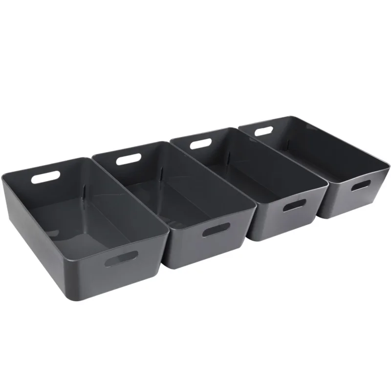 Unterbett Schubladen Organizer Set - 12 cm hoch - passend für Bettkasten 40x100 cm - Bett Aufbewahrung