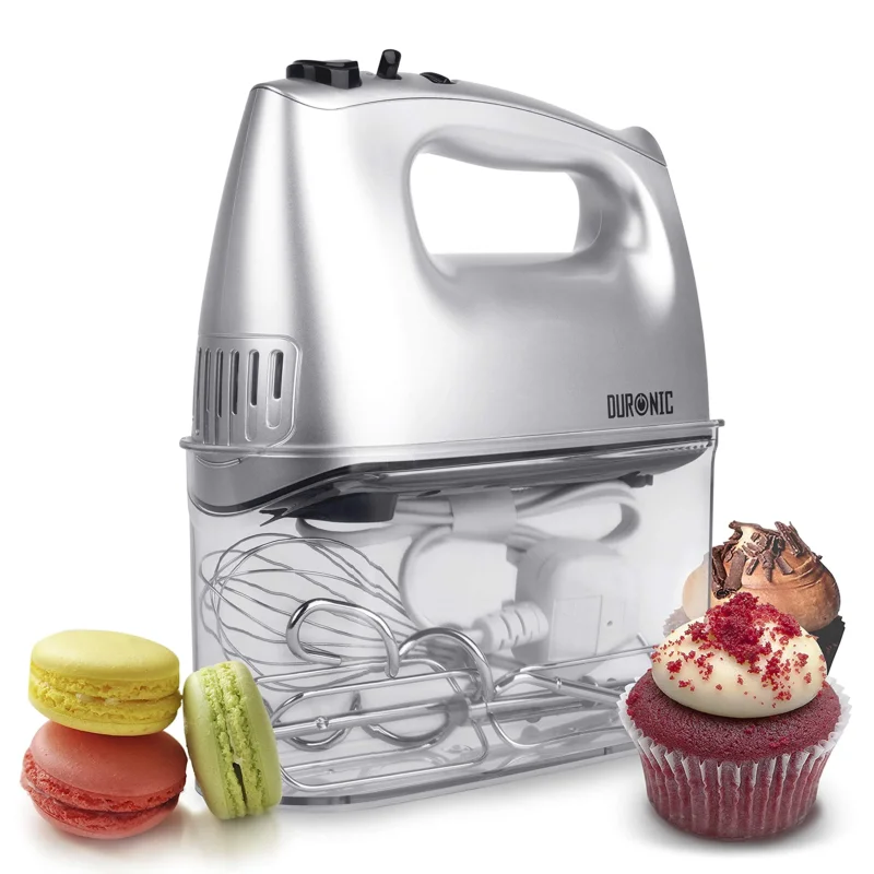 Duronic HM4 BK elektrischer Handmixer