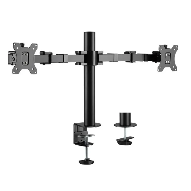 LogiLink BP0106 Monitorhalterung 2 fach 17 bis 32 Zoll Schwarz