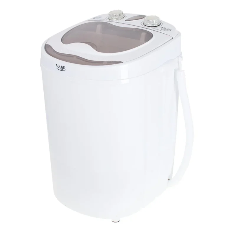 Adler AD 8055 Mini Waschmaschine + Schleuder Weiß 3 kg Camping Reisen Singelhaushalt kompakt