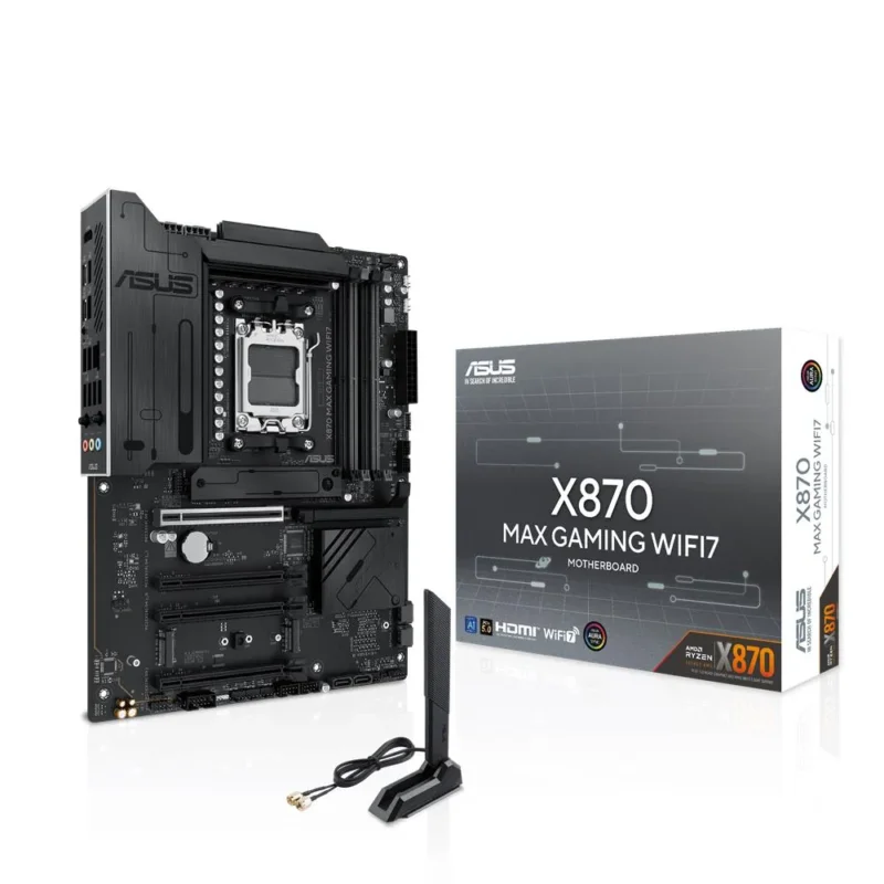 ASUS X870 MAX GAMING WIFI7 Mainboard AM5 ATX DDR5 PCIe 5.0 WiFi 7