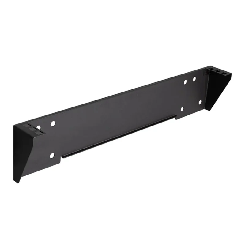 LogiLink 19 Zoll Wandhalterung Untertischhalterung 1 HE Schwarz