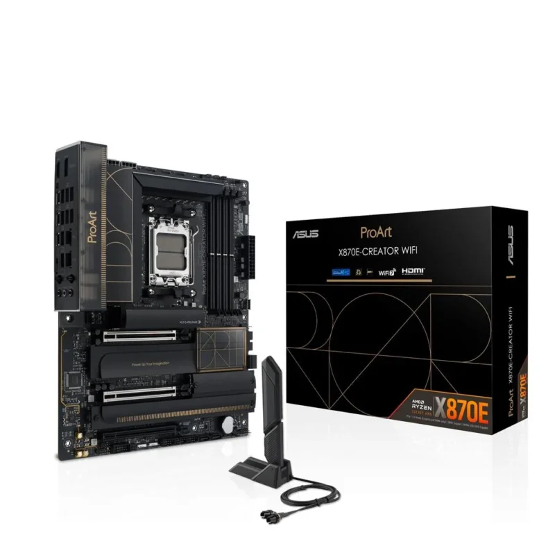 ASUS PROART X870E-Creator WiFi Mainboard AM5 ATX DDR5 PCIe 5.0 WiFi 7