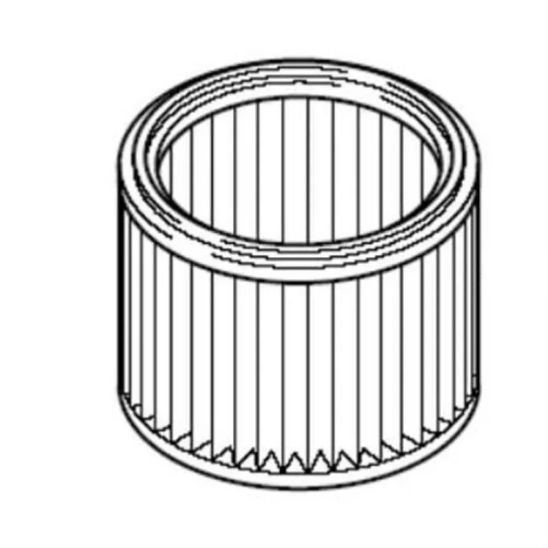 Nilfisk Original 29747 Filterelement Ø 185 x115 mm