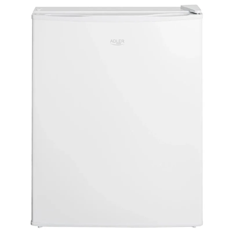 Adler AD 8097 Unterbau Kühlschrank 58 L, kompakter Mini Kühlschrank freistehend, Hotelkühlschrank Büro Küche, wechselbarer Türanschlag, leise 40 dB, Weiß