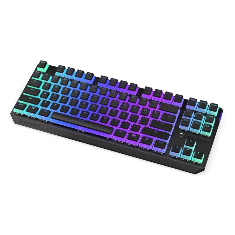 ENDORFY Thock Wireless TKL Pudding Tastatur mit Kailh Box Red US Layout ARGB