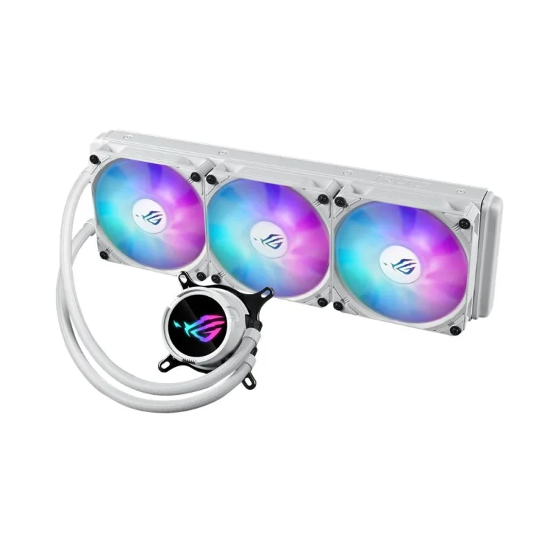 ASUS ROG STRIX LC III 360 ARGB All‑in‑One CPU‑Wasserkühlung Weiß LGA 1700 AM5