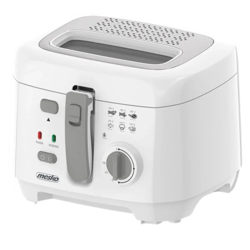 Mesko MS 4908 G Fritteuse – 2,5 L, Temperaturregelung, Frittierkorb, 1800 W