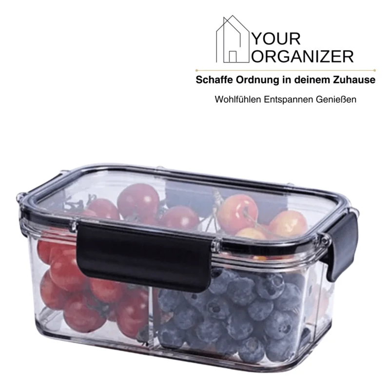 Aufbewahrungsdosen / Meal - Prep - Boxen / Obstdosen 3-teilig