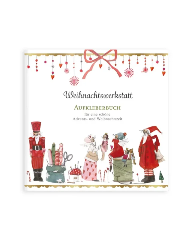 Aufkleberbuch Weihnachtswerkstatt vom Grätz Verlag
