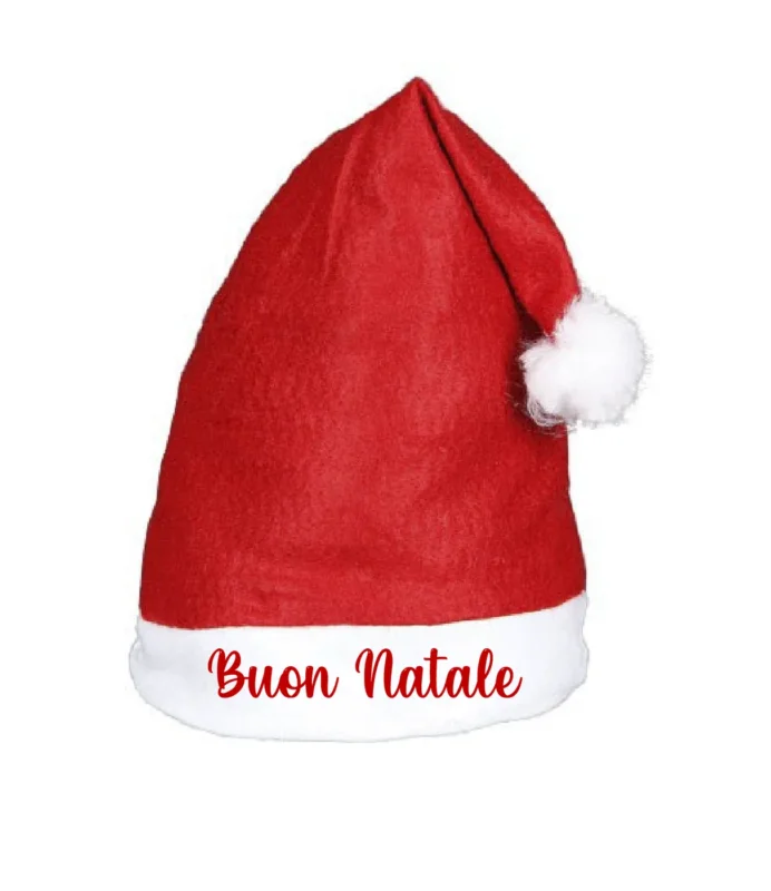 Santa Magix Weihnachtsmütze mit Frohe Weihnachten in verschiedenen Sprachen