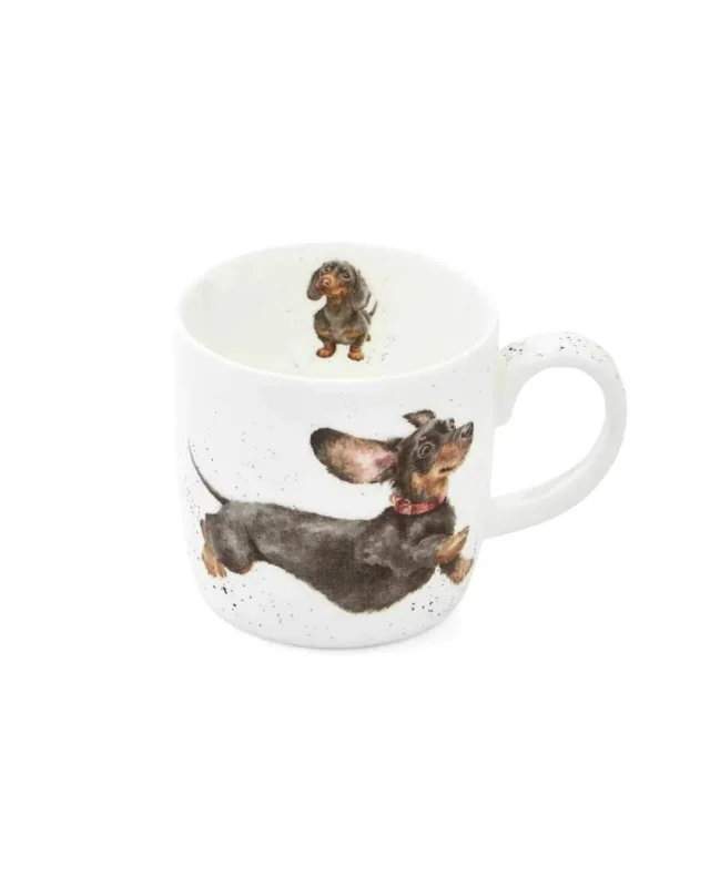 Dackel Tasse "That Friday Feeling" von Wrendale Designs