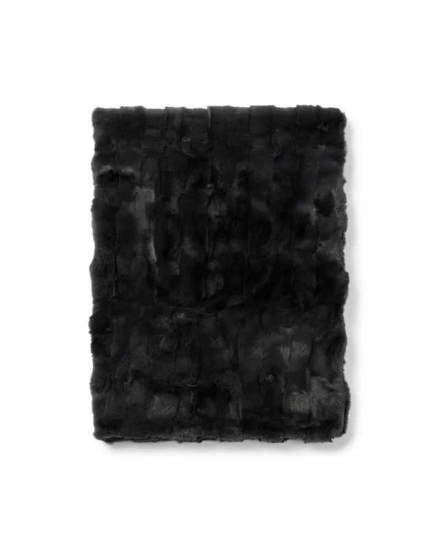 Decke "Elias Faux Fur Throw" von Rivièra Maison