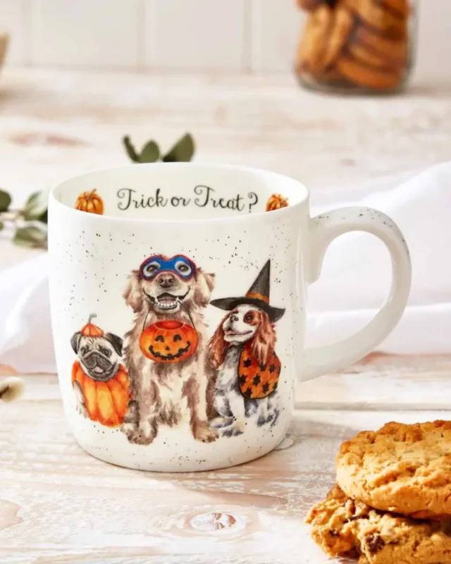 Große Halloween-Tasse "Trick or Treat" von Wrendale Designs – Bild 2