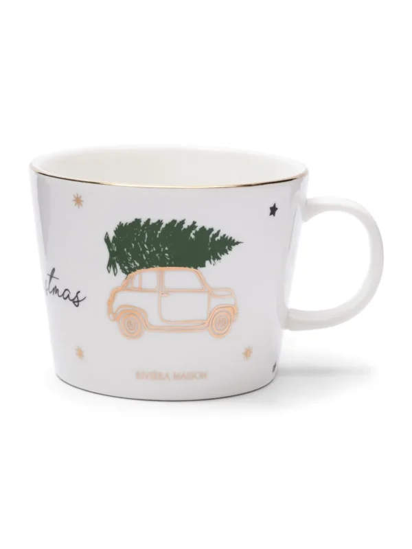 Driving Home for Christmas Tasse von Rivièra Maison für Weihnachten.