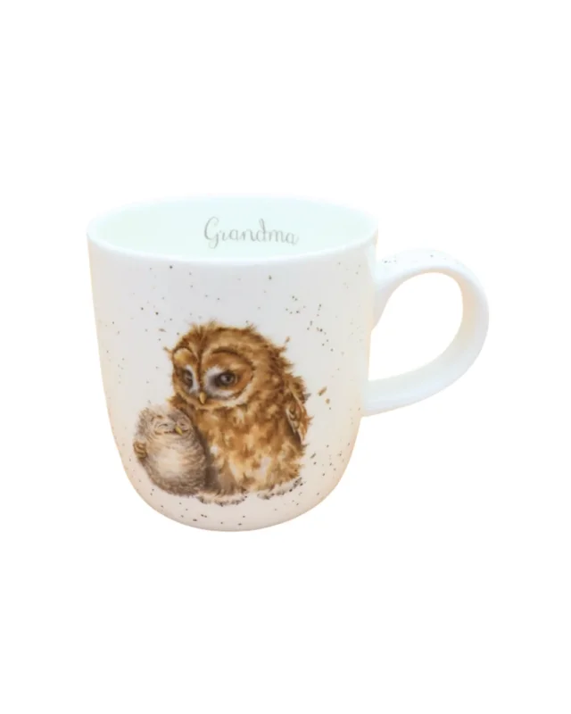 Eulen Tasse "Grandma" von Wrendale Designs