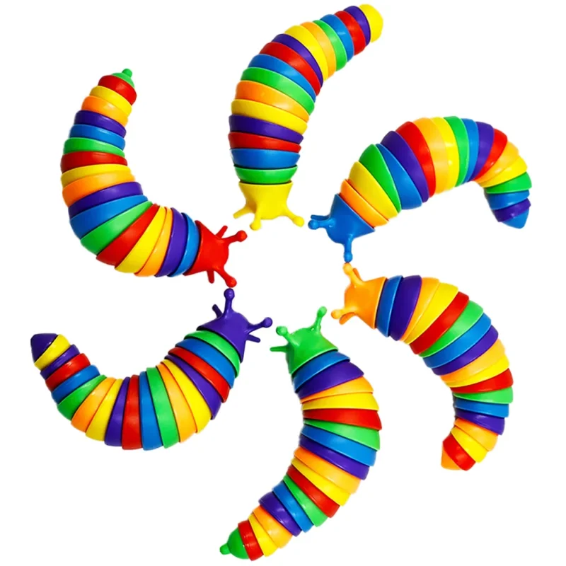 Fidget Schnecke Antistress mit Fühlern - Spielzeug für den Stressabbau - für Kinder, Erwachsene