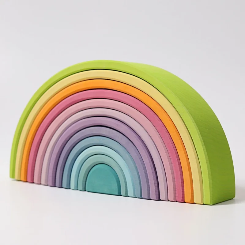 Großer Regenbogen von Grimm's in Pastellfarben