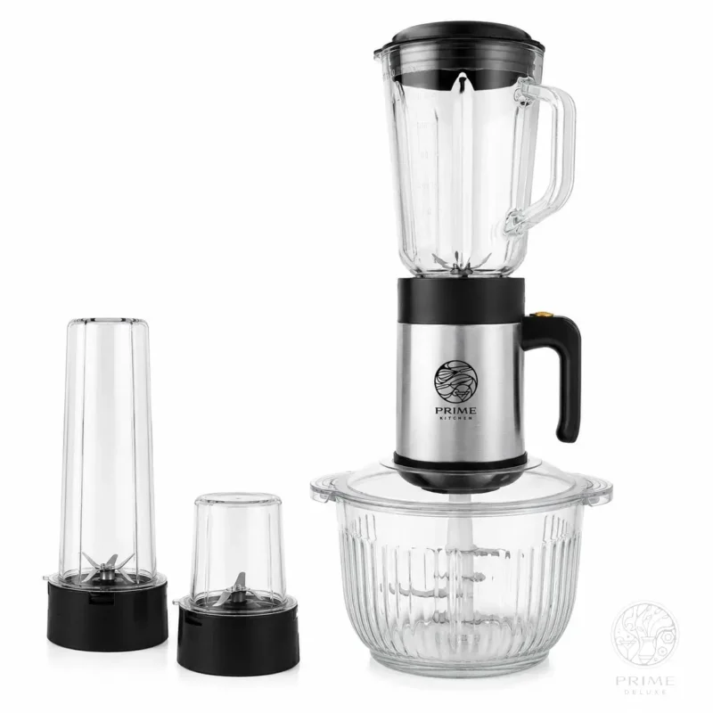 Prime Kitchen® Küchenmaschine 4-in-1 | Mixer · Smoothie · Kaffeemühle · Zerkleinerer Prime Deluxe GmbH