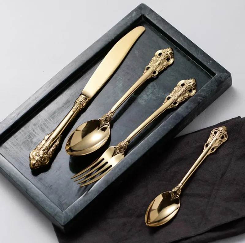 Royal Golden Home Besteck Set Deluxe