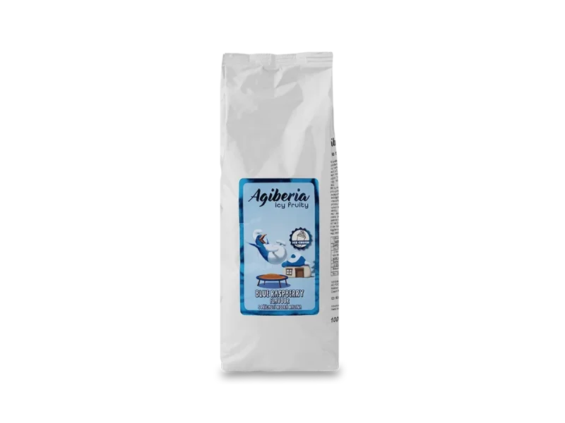 BLAUE HIMBEERE SLUSH-EIS-MIX – 1 KG - 1