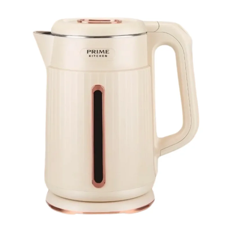 Prime Kitchen Wasserkocher 2L Elektrischer Beige