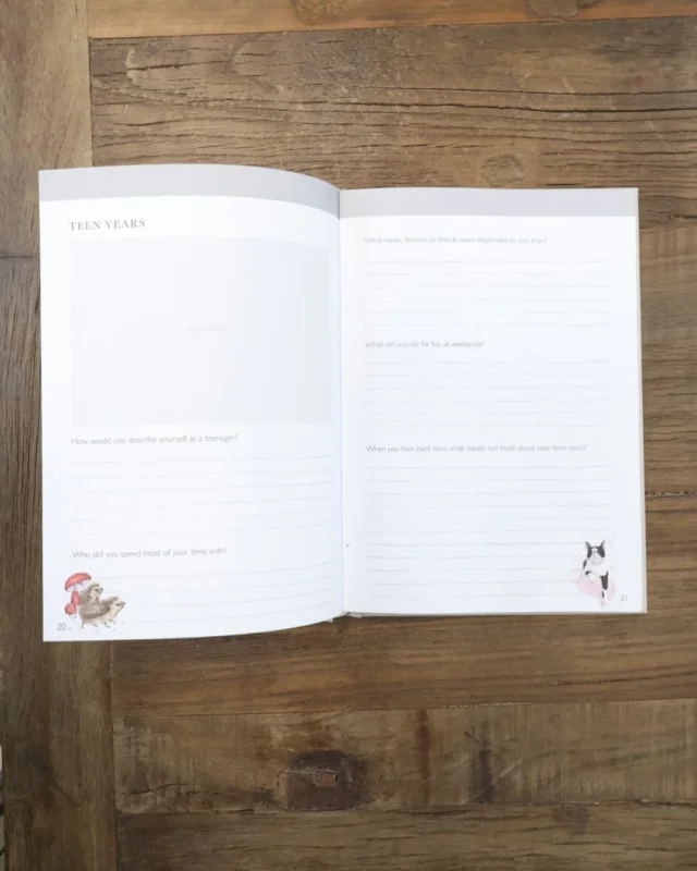 Erinnerungsjournal "Memory Journal" von Wrendale Designs – Bild 2