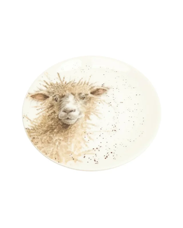 Kleiner Frühstücksteller Schaf "Wolly Jumper" von Wrendale Designs