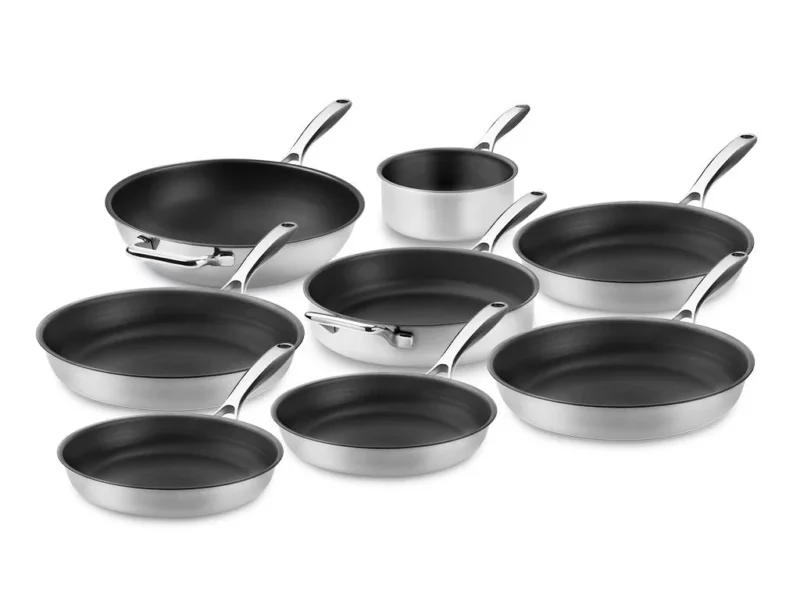ZERO – NATÜRLICHES NON-STICK KOCHGESCHIRR-SET - 12-TEILIG - 1