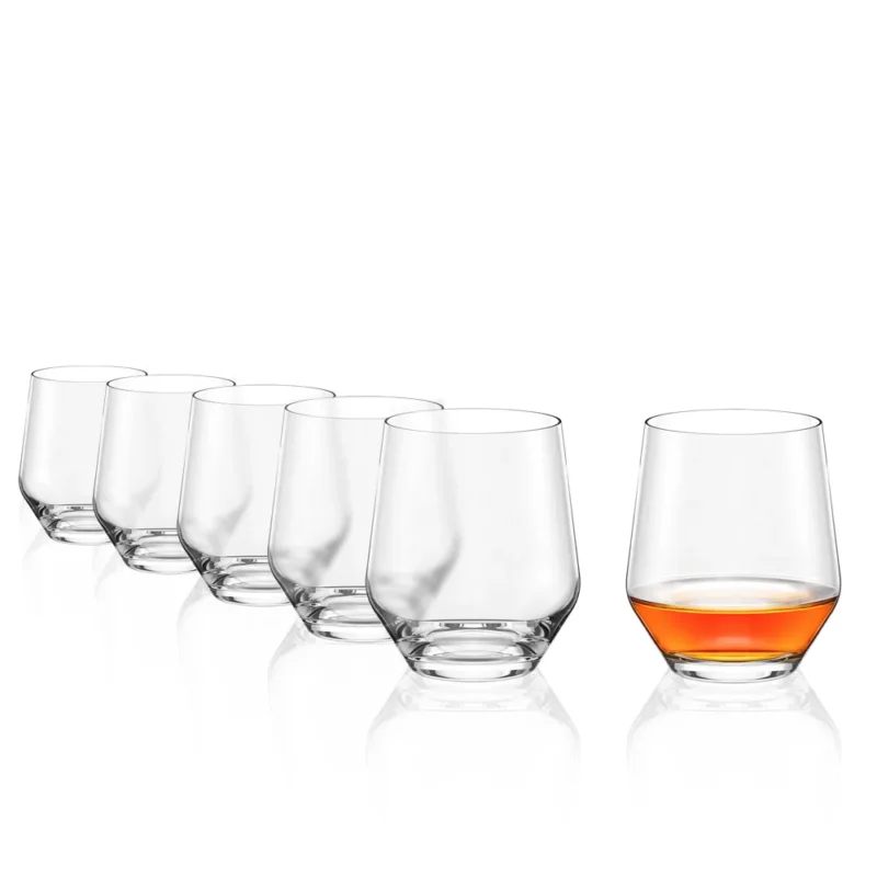 Stölzle Lausitz Quatrophil Whisky OF Tumbler 6er-Set