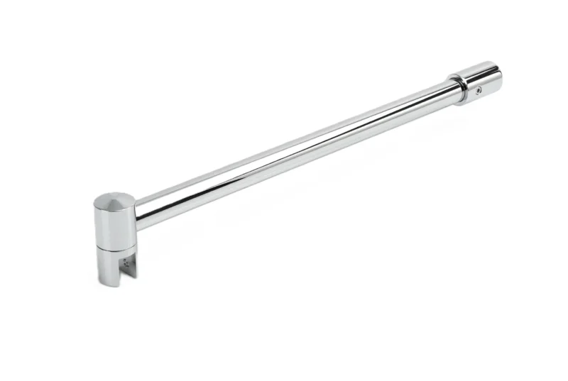 Stabistangen-Set, Edelstahl Ø 19 mm, Glas-Wand 90°, 1000/1200 mm, 8–10 mm Glas, Art.Nr. SE1910SET/SE1912SET