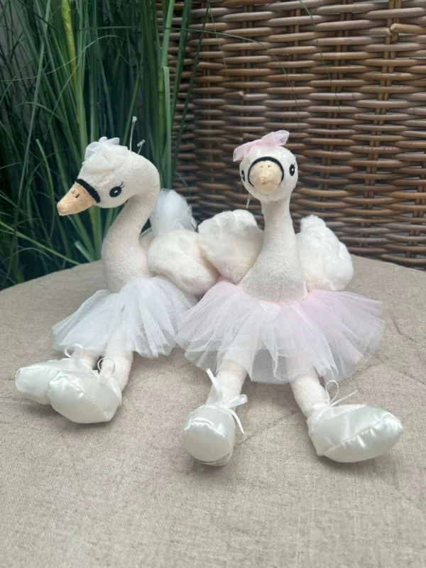 Kuscheltier Schwan White Odette von Bukowski
