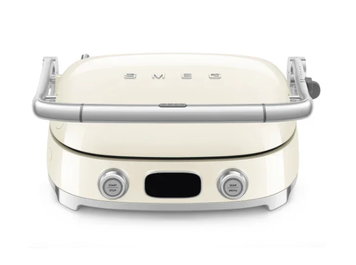 Smeg - Multifunktionsgrill | Creme | 50er Jahre | Kontaktgrill