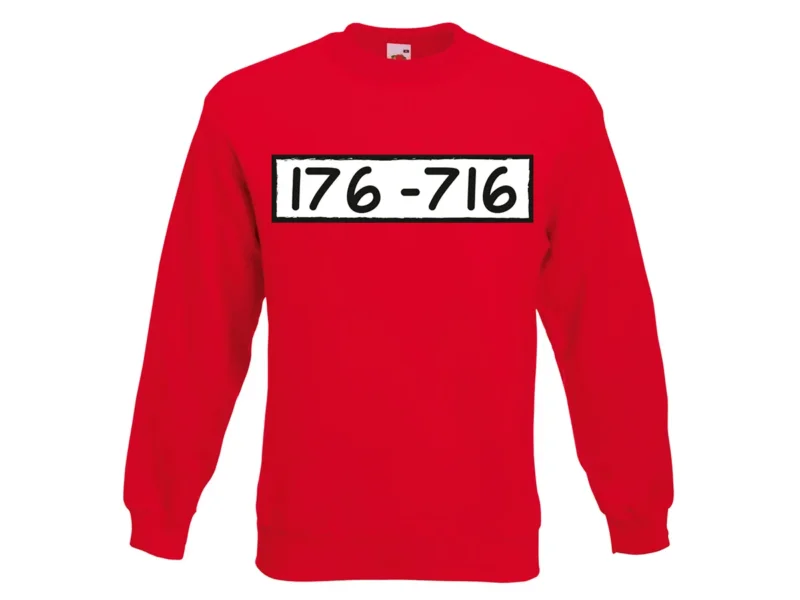 Sweatshirt Panzerknacker 100 Prozent Baumwolle Räuber Banditen Verbrecher Kostüm Pullover für Damen Herren Unisex Größen S bis 3XL Karneval Fasching Mottoparty