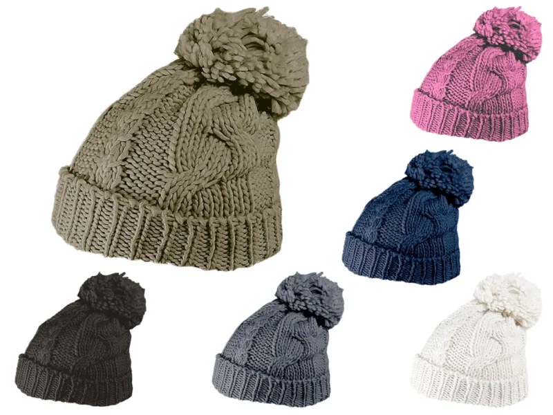 Beanie Pudelmütze für Damen und Herren