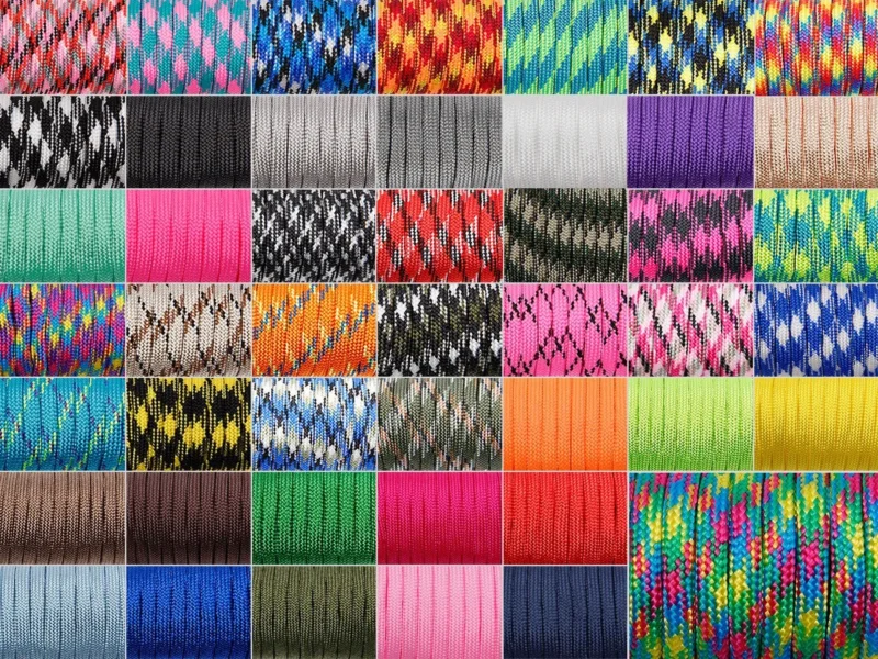 Schnüre Paracord 4mm Fallschirmschnur 5m 10m 15m 30m