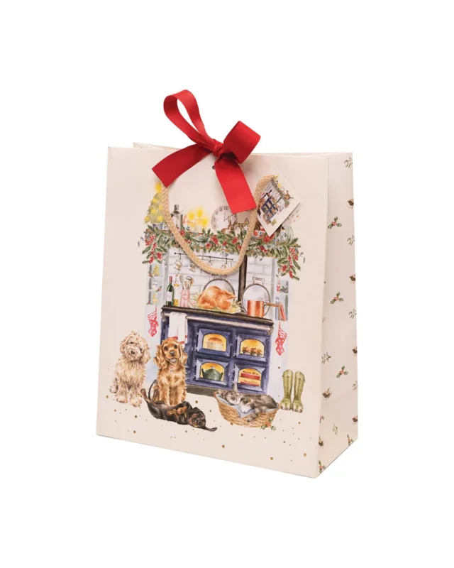 Weihnachtsküche Geschenktasche L "The Country Christmas" von Wrendale Designs