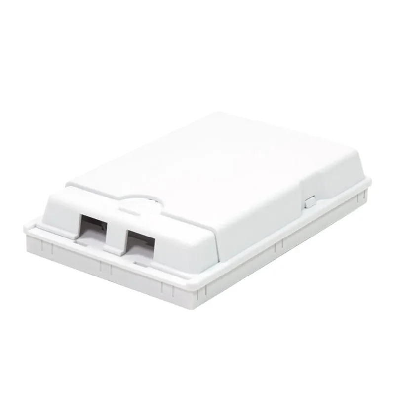 LogiLink FTTH Anschlussdose 2-fach, Aufputz, weiß