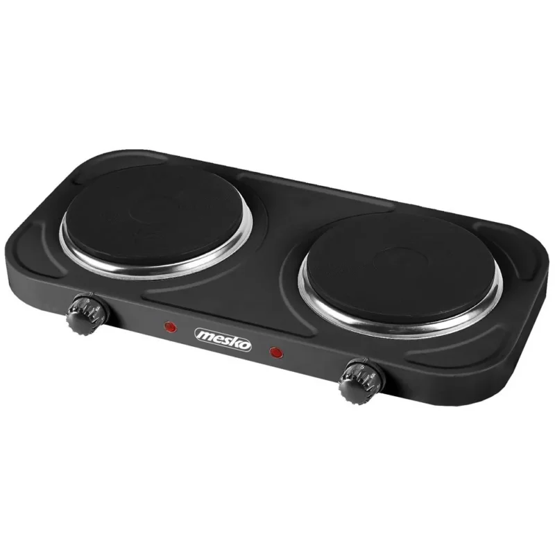 Mesko MS 6509 Doppelkochplatte 2000 Watt Schwarz