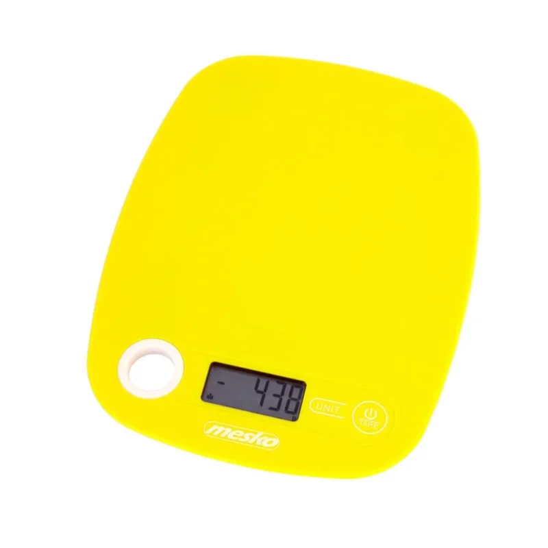 Mesko MS 3159 Digitale Küchenwaage 5 kg LCD Gelb
