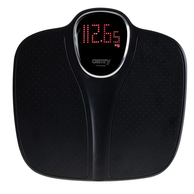Camry CR 8171 Badezimmerwaage 180 kg – Schwarz, LED-Display, Babywiegemodus
