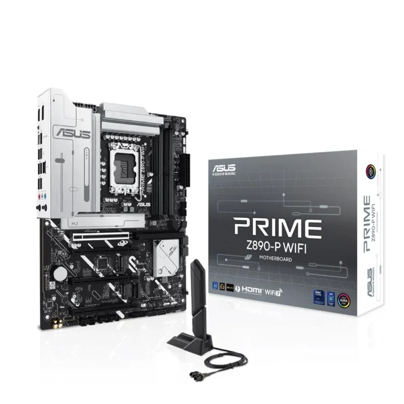 ASUS PRIME Z890-P WIFI Gaming Mainboard LGA 1851 ATX DDR5 PCIe 5.0 WiFi 7