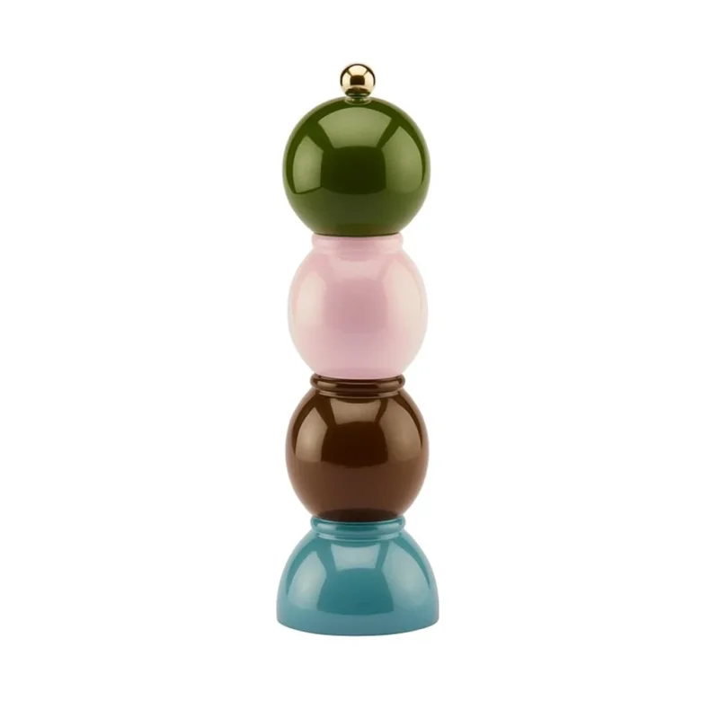 Addison Ross - Bobbin Peper & Zoutmolen Multi Khaki 24 cm Peper/Zoutmolen Addison Ross