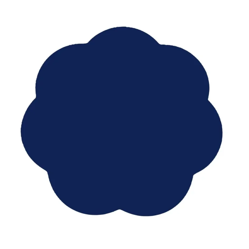 Addison Ross - Placemat set 4 stuks Navy 33x33 cm Onderzetter Addison Ross